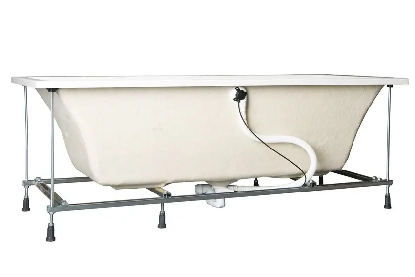 Cada de baie Sanplast Space Line WP/Space 180x80 + SP Set (White)