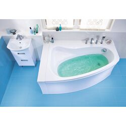 Сadă de baie din acril Cersanit Sicilia 160х100 Left (White) Thumb