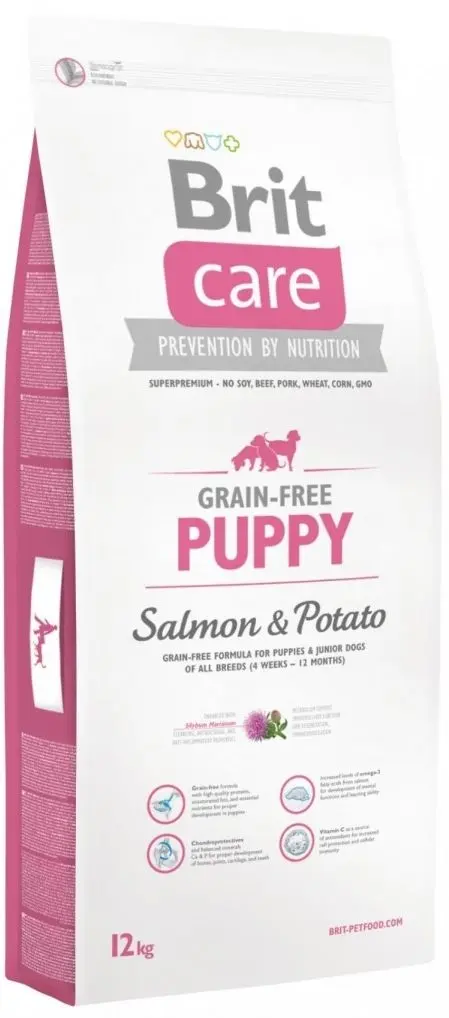 Корм для собак Brit Care Grain-free Puppy Salmon & Potato (12кг)