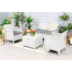 Set mobilier de gradina Bica Venezia 2 (White)