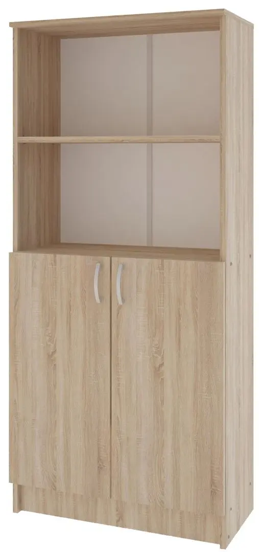 Стеллаж Haaus Flint 2Д1П (Sonoma Oak)