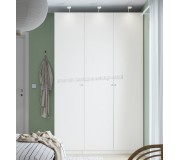 Шкаф Ikea Pax/Forsand полки/штанга 150x60x236 (Белый)