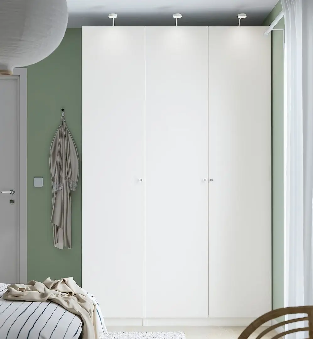 Dulap Ikea Pax/Forsand rafturi/bara 150x60x236 (Alb)