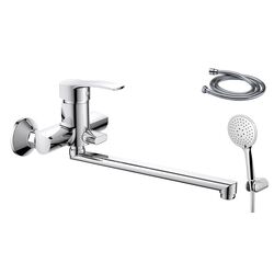 Смеситель для ванны и душа Mat|eco Kwarc 300 (Chrome) Thumb