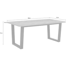 Стол Home Affaire Marne (Black/Natural) Thumb