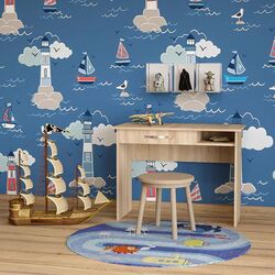 Masa de birou Yasen Miron (Sonoma Oak)