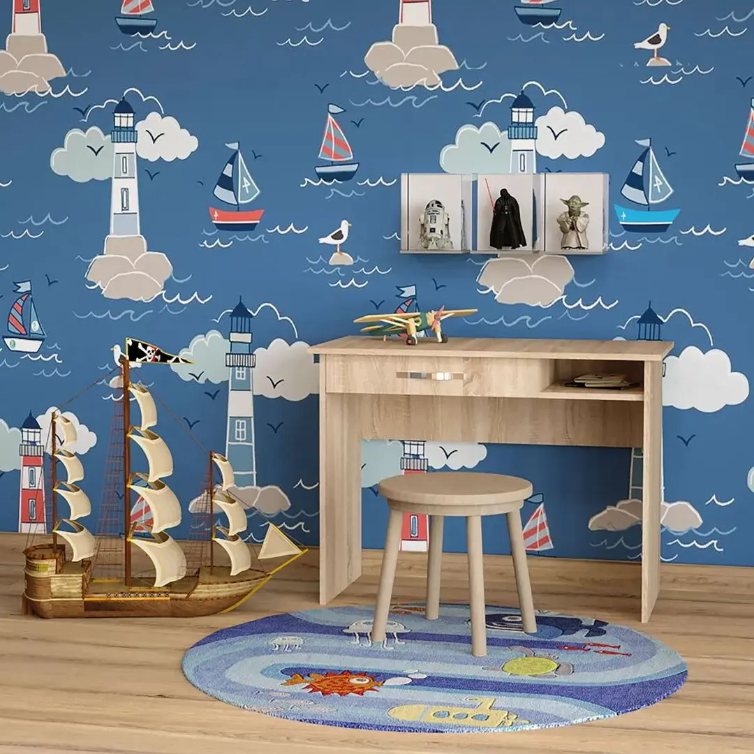 Masa de birou Yasen Miron (Sonoma Oak)