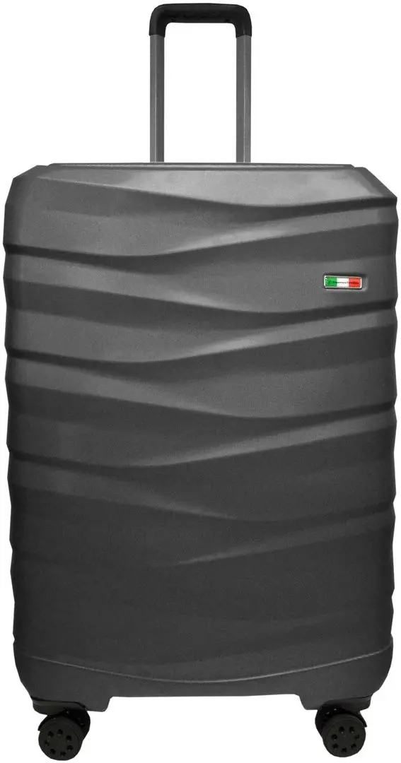 Набор чемоданов Francesco Ferellino Azzurro S/M/L (Dark Grey) - 2