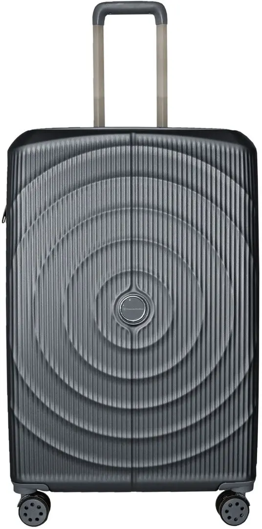 Набор чемоданов Francesco Ferellino Fossette S/M/L (Dark Grey) - 5