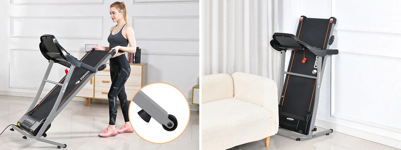 Banda de alergare Orion Core Y5 (Black/Grey)