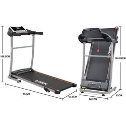 Banda de alergare Orion Core Y5 (Black/Grey) Thumb