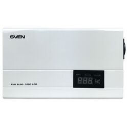 Stabilizator de tensiune Sven AVR-1000 LCD Slim (White)