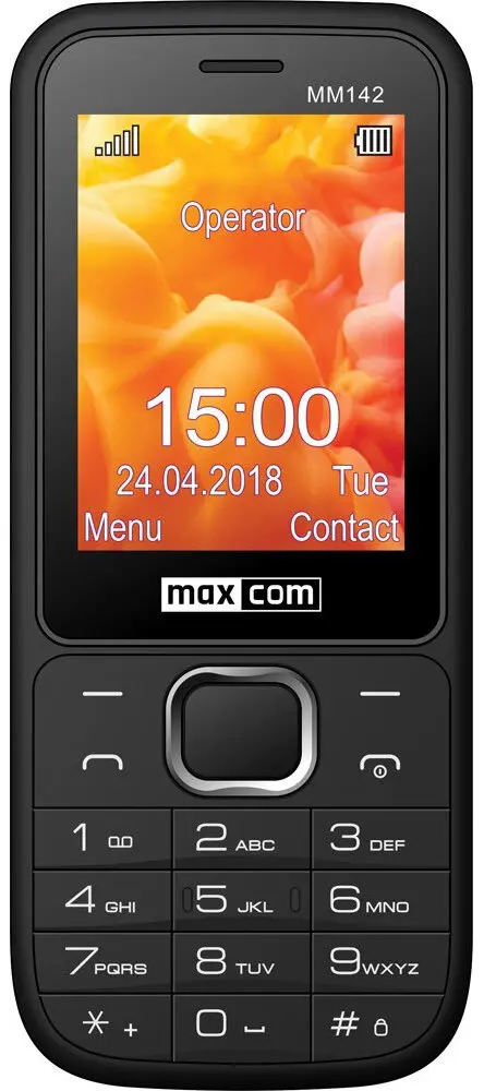Мобильный телефон Maxcom MM142 (Black)