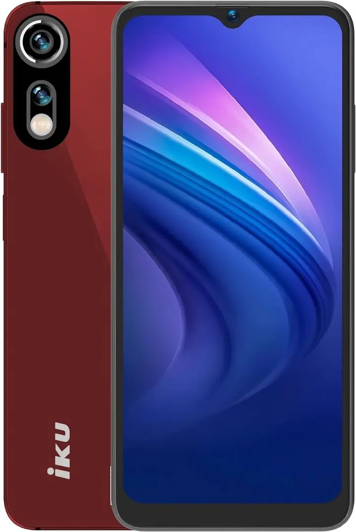 Telefon mobil IKU A10s Dual 4GB/32GB (Maroon Red)