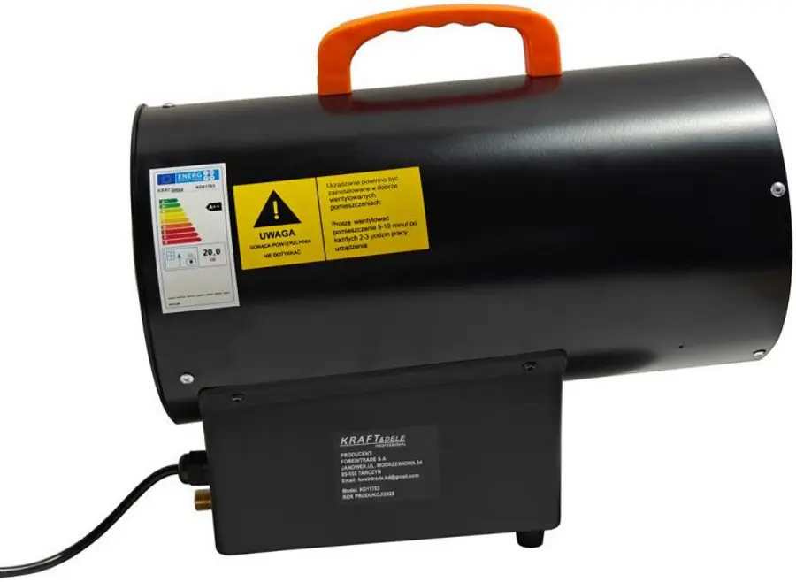 Газовая тепловая пушка Kraft&Dele Professional KD11700 (Black)