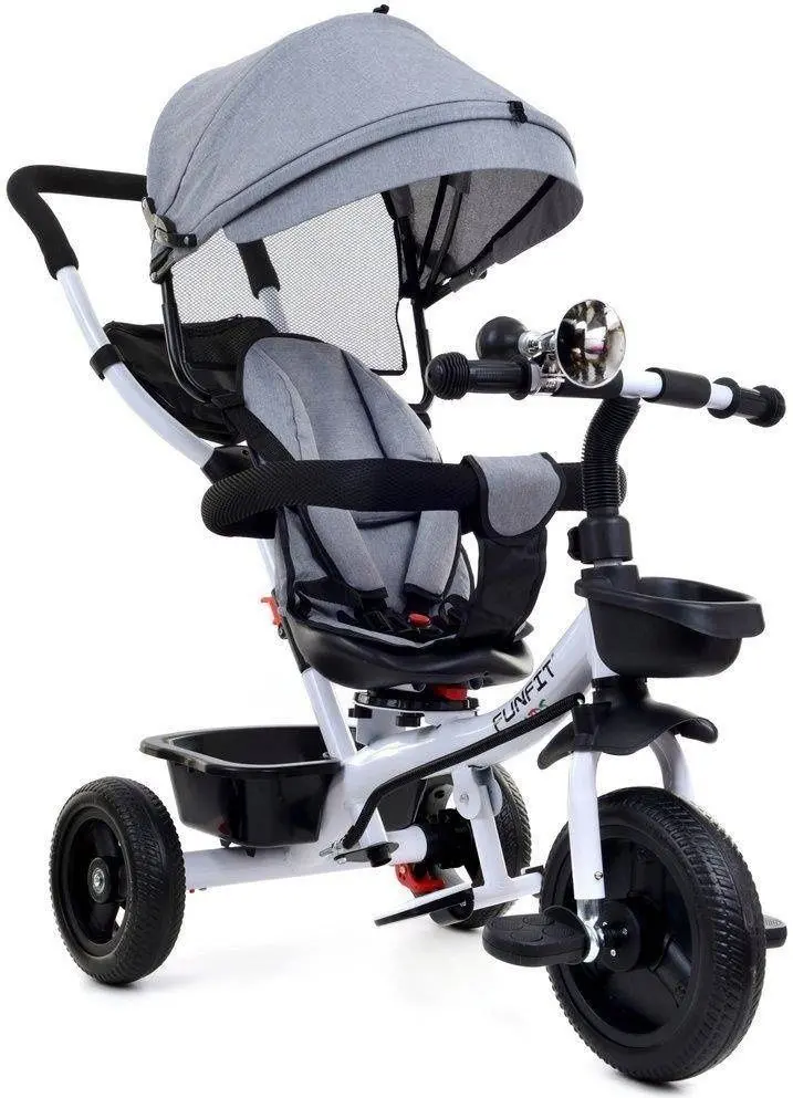 Tricicleta FunFit Kids Twist 2676 (Gray)