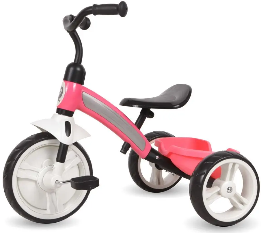 Трехколесный велосипед Qplay Elite (Pink/White)