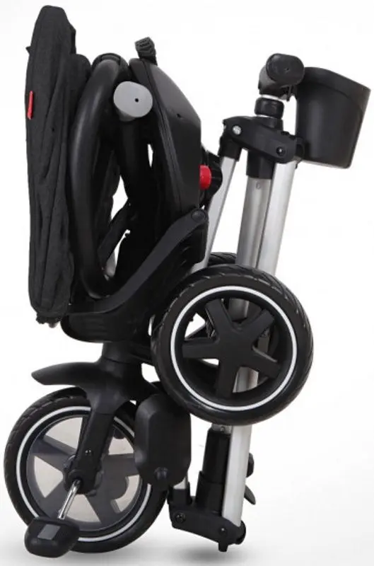 Трехколесный велосипед Qplay Nova Eva (Black) - 5