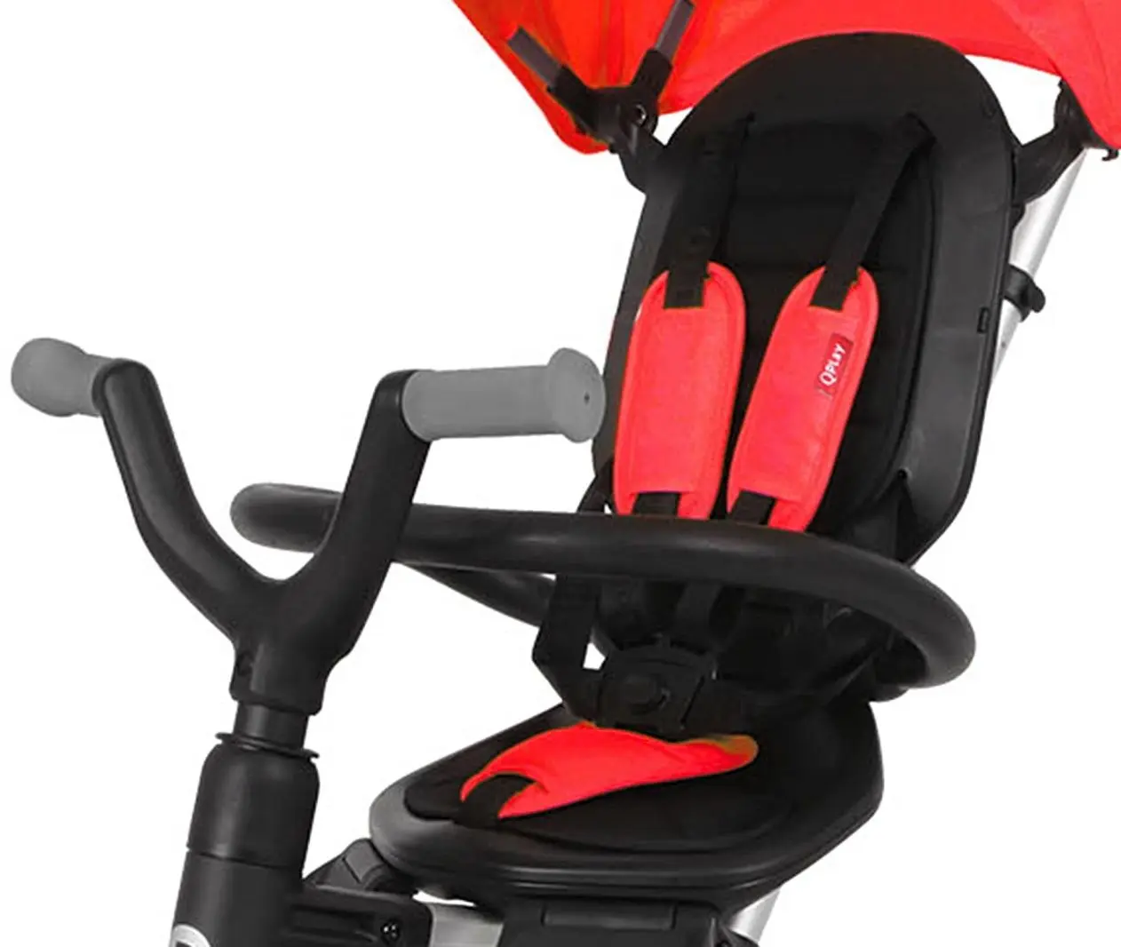 Трехколесный велосипед Qplay Nova Eva (Red/Black) - 4