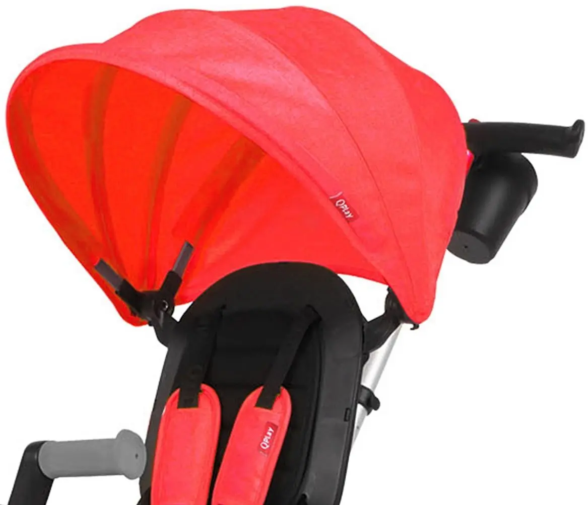 Трехколесный велосипед Qplay Nova Eva (Red/Black) - 3