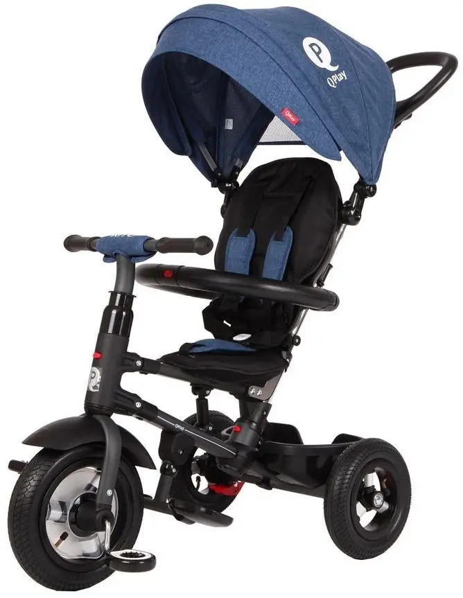 Трехколесный велосипед Qplay Rito Air (Blue)