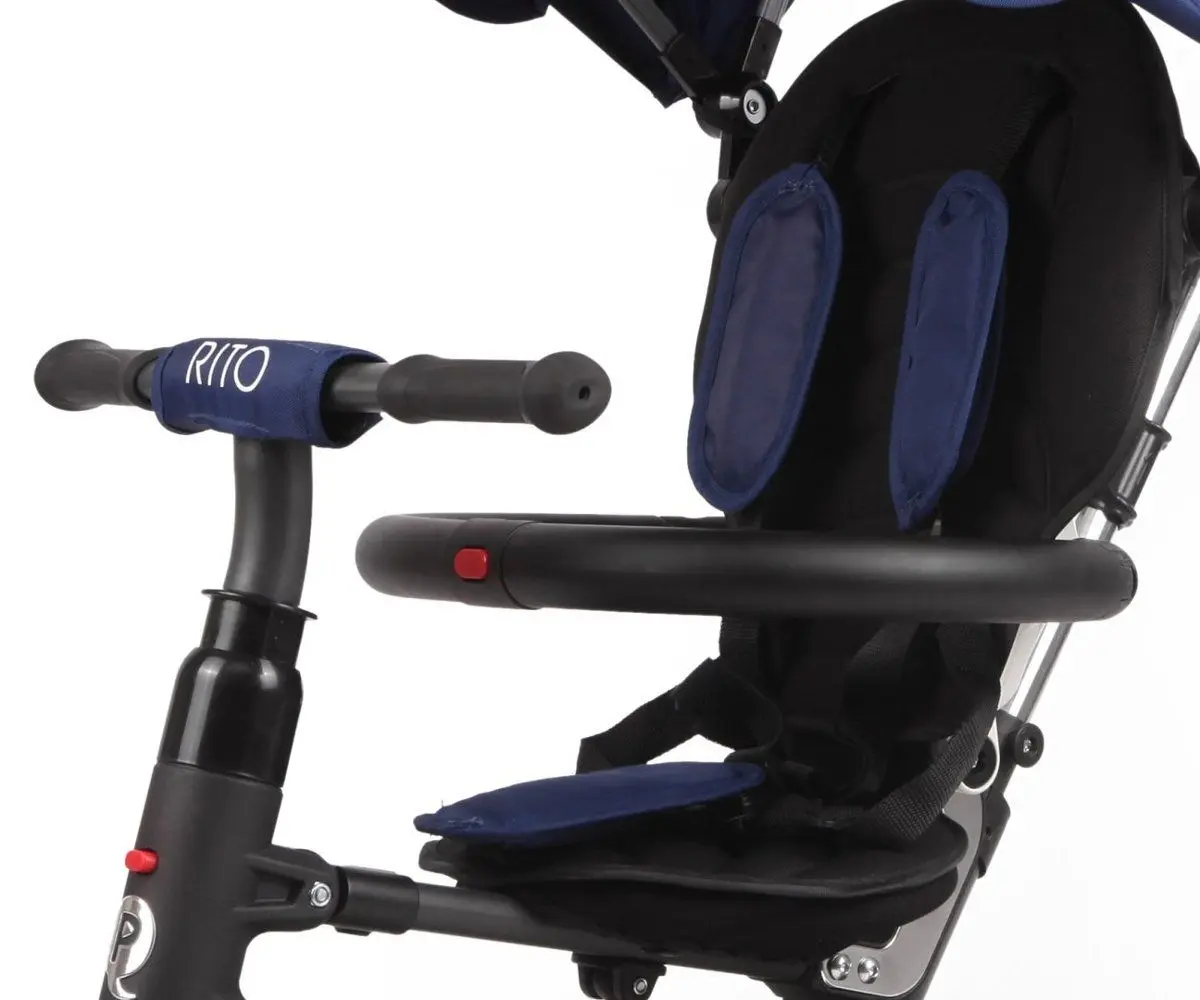Трехколесный велосипед Qplay Rito Air (Blue) - 11
