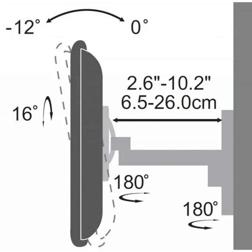 Suport pentru televizor SBOX LCD-2901 (19