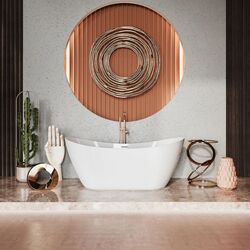 Cada de baie Polimat Abi 180x80 (White) Thumb