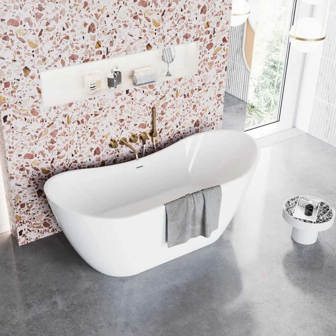 Cada de baie Polimat Abi 180x80 (White) - 4