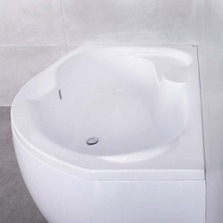 Сada de baie Bonito Home Arizona 170x105 Left (White) Thumb