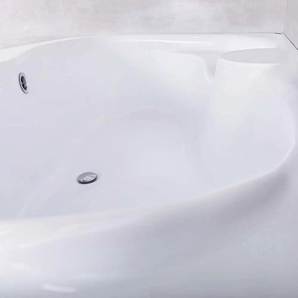 Сada de baie Bonito Home Arizona 170x105 Left (White)