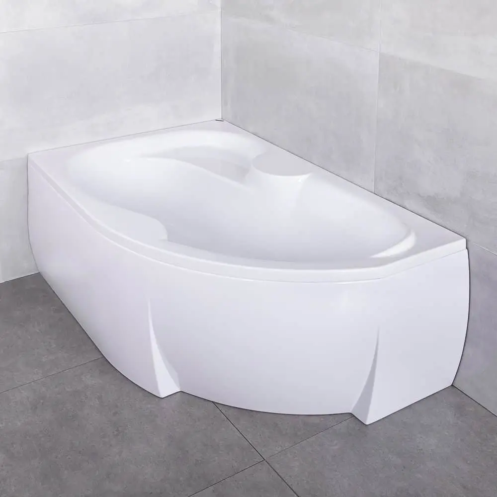 Сada de baie Bonito Home Arizona 170x105 Left (White)