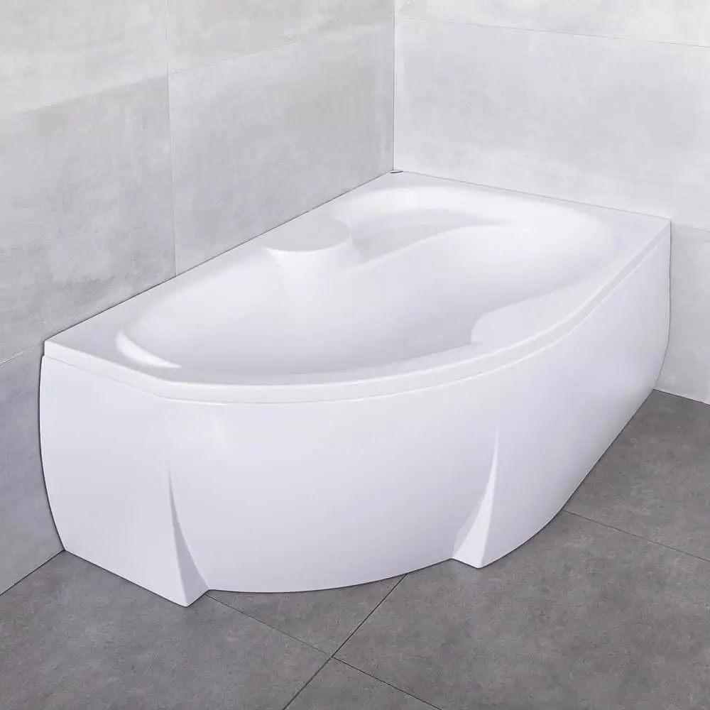 Сada de baie Bonito Home Arizona 170x105 Right (White)