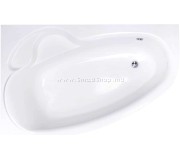 Сada de baie Bonito Home Blanca 170х110 Left (White)