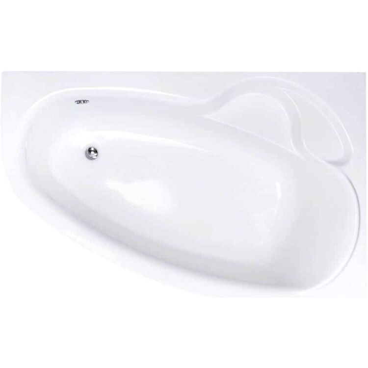 Сada de baie Bonito Home Blanca 170x110 Right (White)