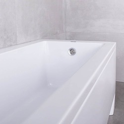 Cada de baie Bonito Home Delia 160x70 (White) Thumb