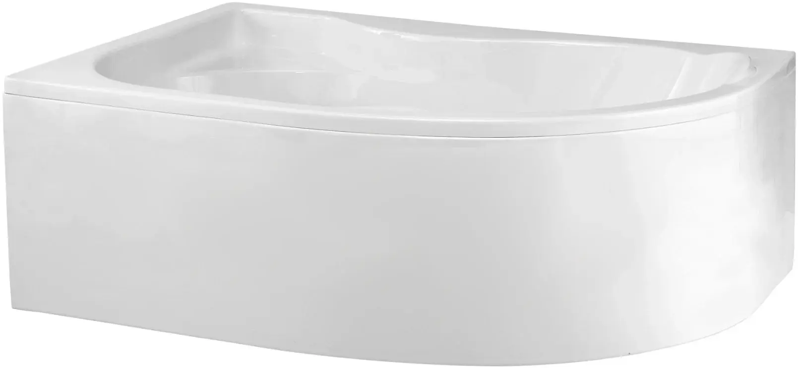Cada de baie Polimat Dora 170x110 Left (White )