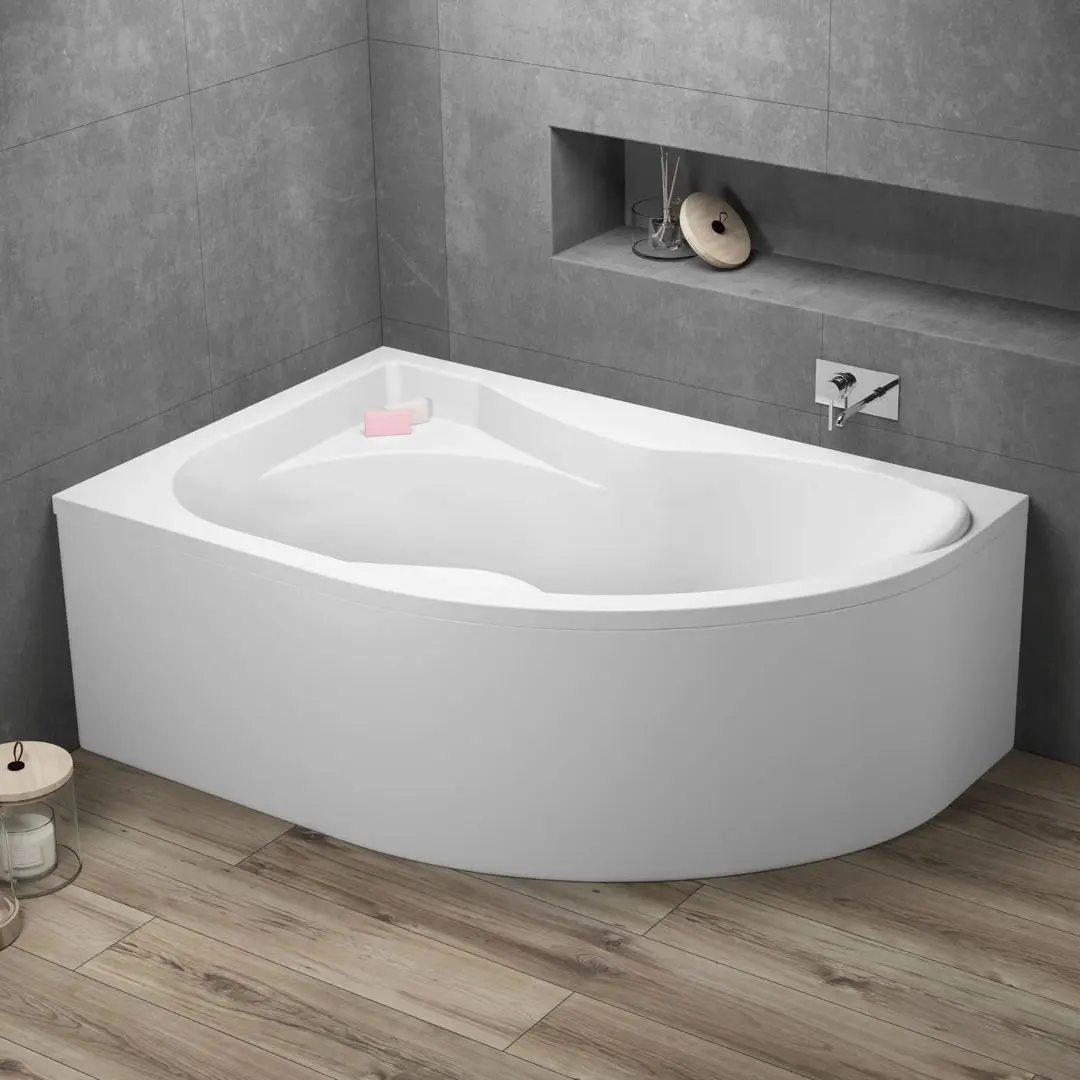 Cada de baie Polimat Dora 170x110 Left (White )