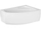 Cada de baie Polimat Frida 140х80 Right (White)