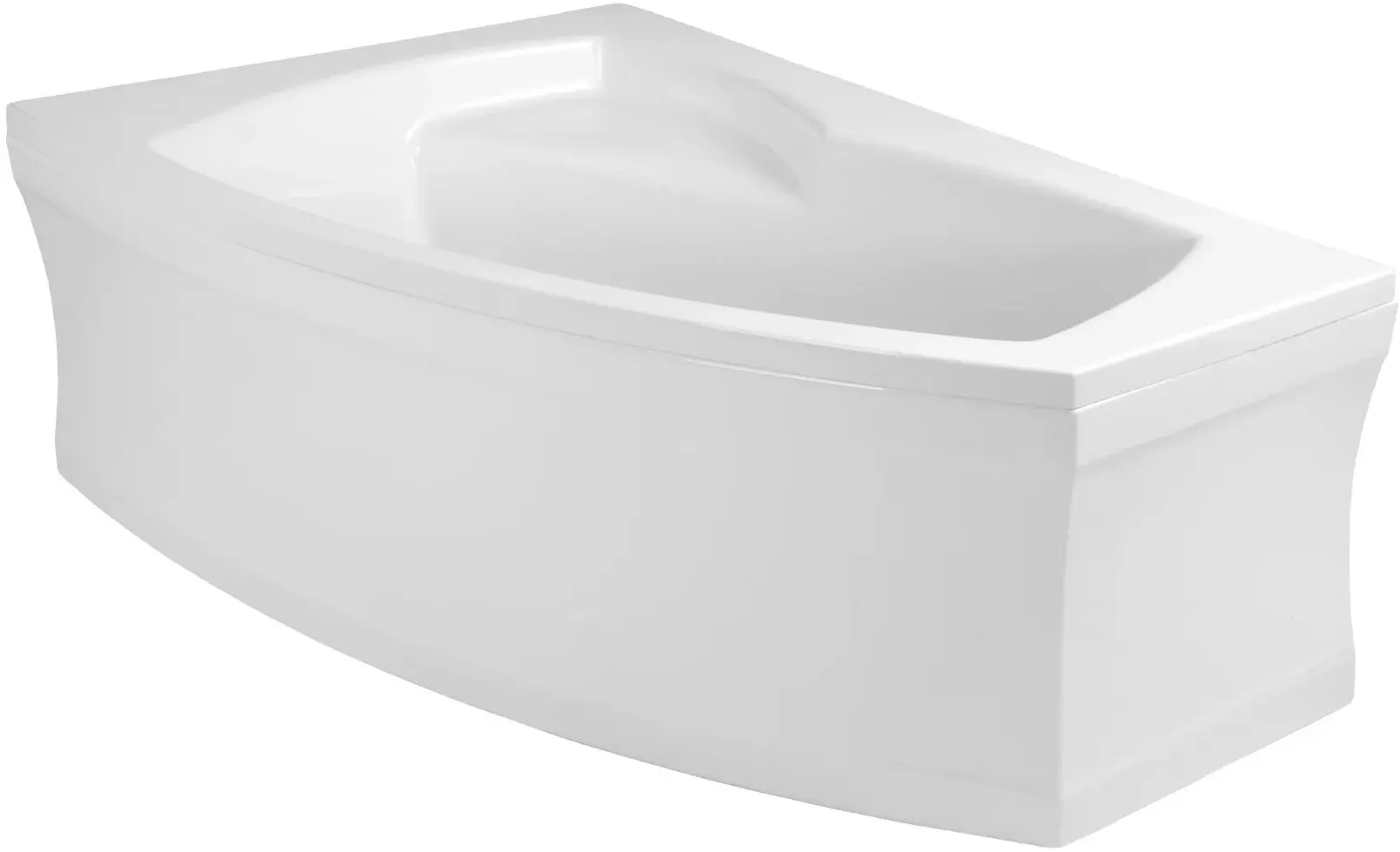 Ванна Polimat Frida 160x105 Left (White)