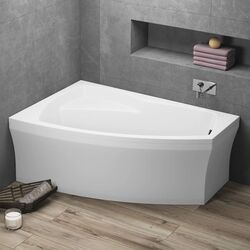 Ванна Polimat Frida 160x105 Left (White) Thumb