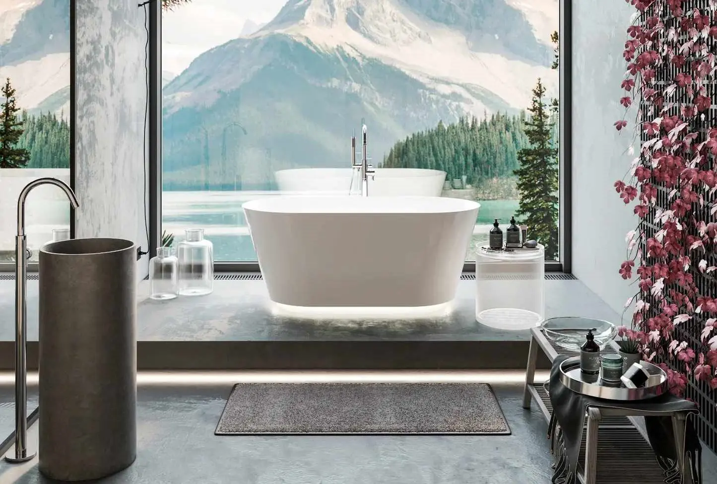 Cada de baie Polimat Ida 150x75 (White)