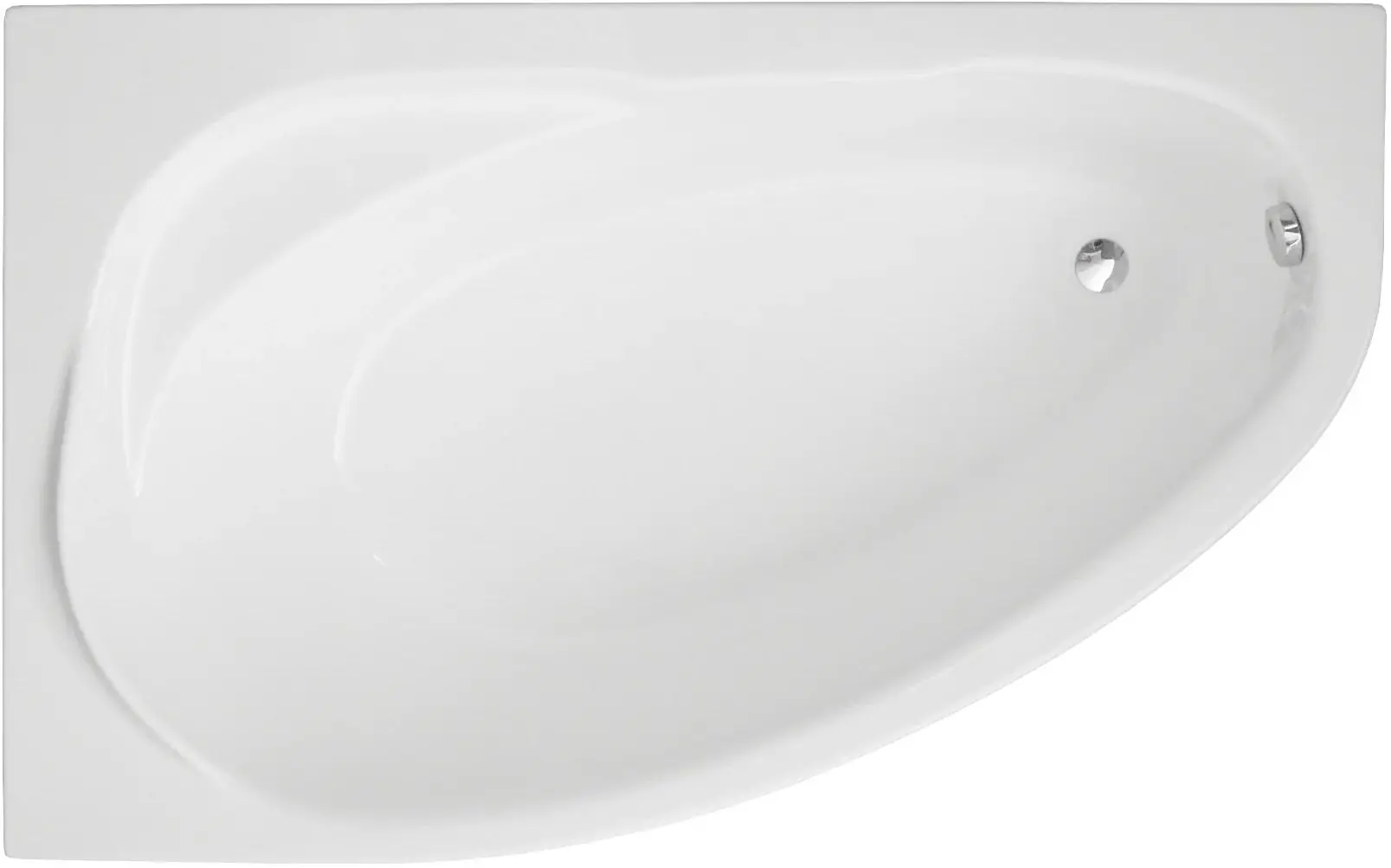 Cada de baie Polimat Marea 150x100 Left (White)