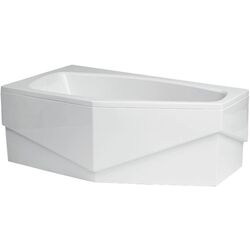 Cada de baie Polimat Marika 140x80 Left (White) Thumb