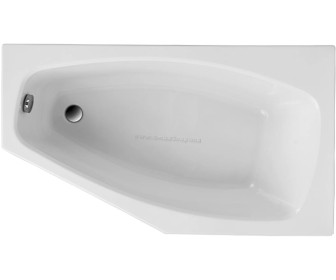 Cada de baie Polimat Marika 140х80 Right (White)