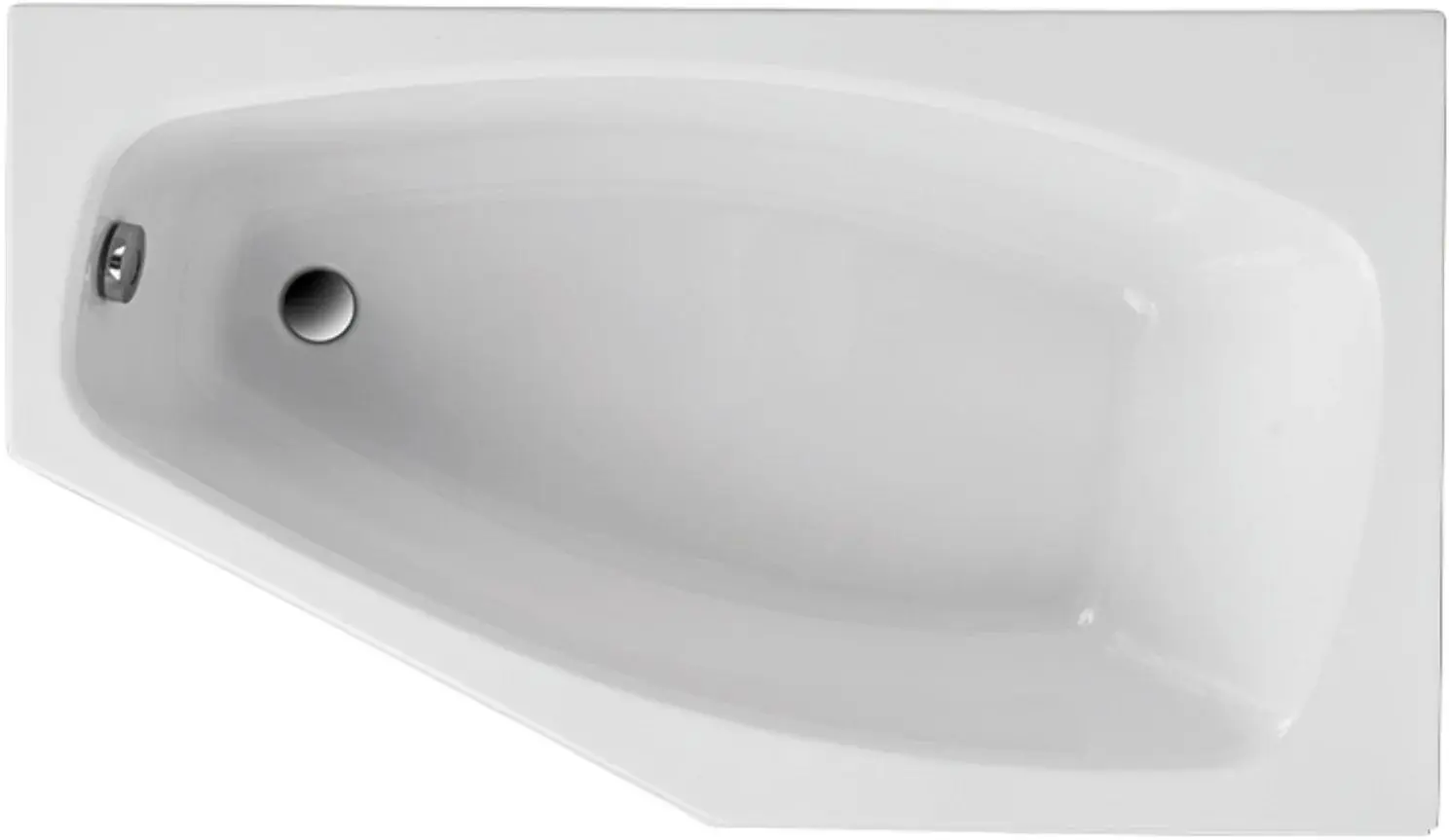 Ванна Polimat Marika 140х80 Right (White)