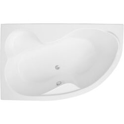 Cada de baie Polimat Mega 160x105 Left (White)