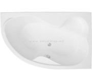 Cada de baie Polimat Mega 160x105 Right (White)