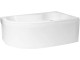 Cada de baie Polimat Mega 160x105 Right (White)