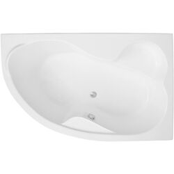 Cada de baie Polimat Mega 160x105 Right (White)